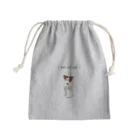 woohlaの休暇中のジャックラッセル Mini Drawstring Bag