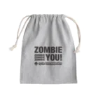 KohsukeのZombie You! (black print) Mini Drawstring Bag