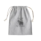 onehappinessのセントバーナード Mini Drawstring Bag