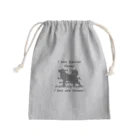 onehappinessのシベリアンハスキー Mini Drawstring Bag