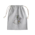 トグロのカビちゃった肉まんヘリ Mini Drawstring Bag