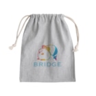 パンダプロレス&パンダジムのパンダプロレス　ブリッジ　虹色 Mini Drawstring Bag