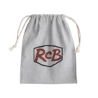 ハチロックモーターサイクルのRocketCowlBrothers.メインロゴ Mini Drawstring Bag