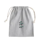 イリカ 🤍のウチらのからだはウチらのもんっしょ Mini Drawstring Bag