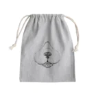 segasworksのニンニク（ハチワレ猫の鼻まわり） Mini Drawstring Bag