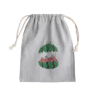 ねこぼうけん隊のねこぼうけん隊スイカポンチ Mini Drawstring Bag