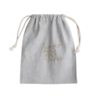 ふらんすぱんだのどんなときだってあなたはわたしをつよくするの Mini Drawstring Bag