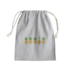 K＿Moonのパイナポー＆ウクレレ Mini Drawstring Bag