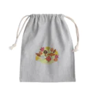 satoharuの木の葉の森のキノコたち Mini Drawstring Bag