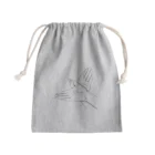 ANGRY DOGのとりさん？ Mini Drawstring Bag