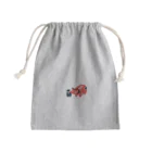 防大ペンギンの赤べこと防大ペンギン Mini Drawstring Bag