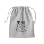 nikaroomのねずみのチュリトスねこの中 Mini Drawstring Bag