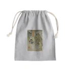 nidan-illustrationの“足軽女子高生討土蜘蛛ヲ”(浮世絵) #1 Mini Drawstring Bag