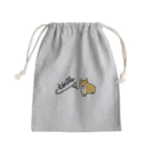 ほっこりアニマルキャラクターのコーギーのはなちゃん Mini Drawstring Bag