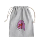 ぴーぽろの欝ちゃん　 Mini Drawstring Bag