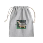 ふれあい動物園ピクニカ共和国のやぎのゆめグッズ Mini Drawstring Bag