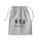 ナギナタの夏の虫達 Mini Drawstring Bag