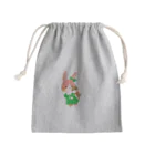 かとう・さくらの豆しばともも Mini Drawstring Bag