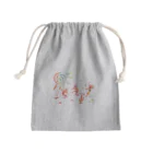 みさこっちのお店のココペリと太陽 Mini Drawstring Bag