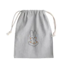 ぽんsの餅うさ Mini Drawstring Bag