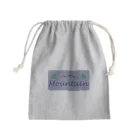AmyShantiのMountain～刺繍風～ Mini Drawstring Bag