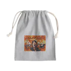 crazy guysのcrazy band Mini Drawstring Bag