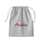 髙山珈琲デザイン部のレトロポップロゴ(赤) Mini Drawstring Bag