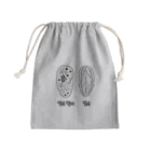 LalaHangeulのゾウリとゾウリムシ　ハングル Mini Drawstring Bag