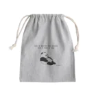 neiro.jp.petraitのピースパンダ Mini Drawstring Bag