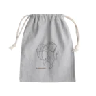 春風工房のイルカとライオン Mini Drawstring Bag