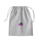 時計塔のヘッドホンかめくん　ピンク Mini Drawstring Bag