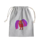 ninchoco shopのギャルフクロウ Mini Drawstring Bag