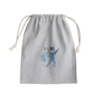 せいだいしおりのシュナウザーの青い鳥とフロリナ王女 Mini Drawstring Bag