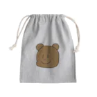 ニンニン商店のくまさん Mini Drawstring Bag