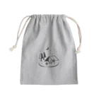 Andiamoのキャンプな夜（黒） Mini Drawstring Bag