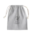 たけにゃんたちのグッズのたけにゃんアイテム① Mini Drawstring Bag