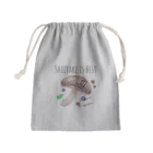 ながのともだちのおしゃれしいたけさん Mini Drawstring Bag