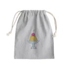 なまず店のプリン Mini Drawstring Bag