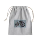 トマトスター tomato starの自転車ブルーバック Mini Drawstring Bag