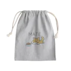 あにらむしょっぷのマテをする柴犬 Mini Drawstring Bag