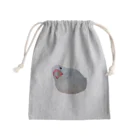 白文鳥にかの日課。の白文鳥にかくん Mini Drawstring Bag