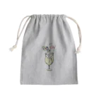 自由呑酒党の「フラミンゴ」 Mini Drawstring Bag