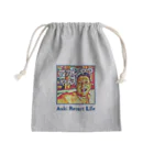 アニクラ デザイン本舗のアニリゾ　LINEスタンプ　コレクション02A Mini Drawstring Bag