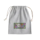 Tender time for Osyatoの手描きのお花 Mini Drawstring Bag