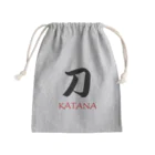 アメリカンベース   GG1966の刀　かたな　侍　チャンバラ Mini Drawstring Bag