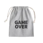 TOKYO LOGOSHOP 東京ロゴショップのGAMEOVER-ゲームオーバー- Mini Drawstring Bag