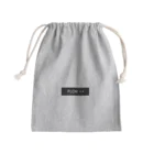 シンプルロゴの☆flor☆ Mini Drawstring Bag