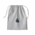 防大ペンギンの雨衣ペンギン Mini Drawstring Bag