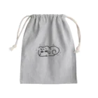 横山屋さんの弱々しい横山のきんちゃく Mini Drawstring Bag