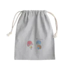 ゆこのはなちゃんとにくやま君 Mini Drawstring Bag